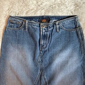 Route 66 Denim Skirt